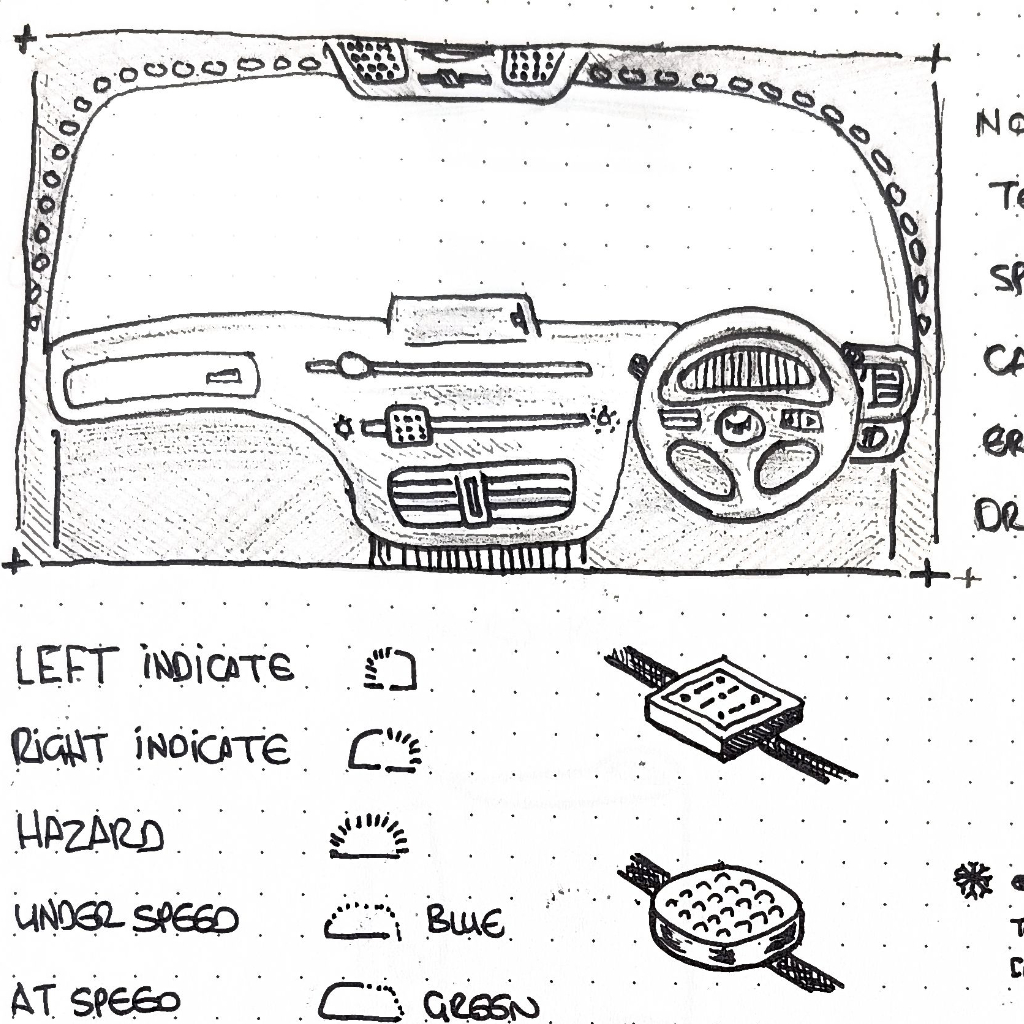Screenless Car